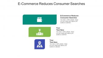 Ecommerce reduces consumer searches ppt powerpoint presentation ideas cpb