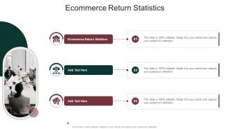 Ecommerce Return Statistics In Powerpoint And Google Slides Cpb