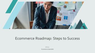 Ecommerce Roadmap Steps To Success PPT Sample AT