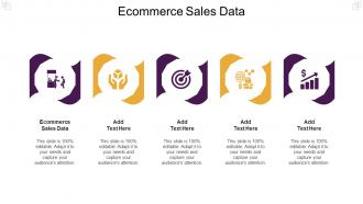 Ecommerce Sales Data Ppt Powerpoint Presentation Professional Guidelines Cpb