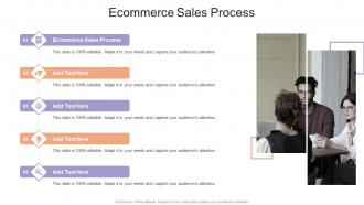 Ecommerce Sales Process In Powerpoint And Google Slides Cpb