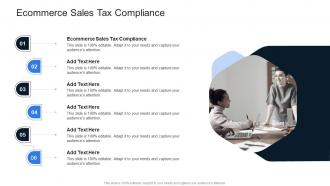 Ecommerce Sales Tax Compliance In Powerpoint And Google Slides Cpb