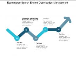 Ecommerce search engine optimization management ppt powerpoint presentation cpb