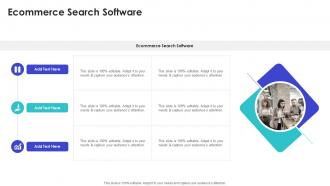 Ecommerce Search Software In Powerpoint And Google Slides Cpb