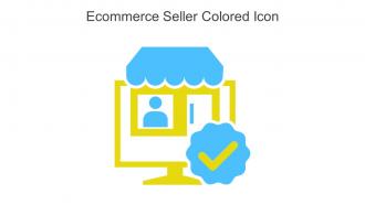 Ecommerce Seller Colored Icon In Powerpoint Pptx Png And Editable Eps Format