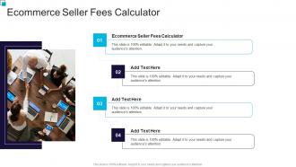 Ecommerce Seller Fees Calculator In Powerpoint And Google Slides Cpb