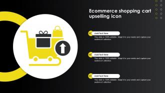 Ecommerce Shopping Cart Upselling Icon