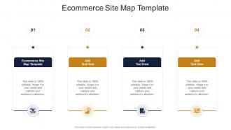 Ecommerce Site Map Template In Powerpoint And Google Slides Cpb