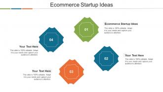 Ecommerce Startup Ideas Ppt Powerpoint Presentation Outline Slide Download Cpb