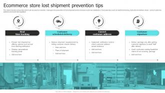 Ecommerce Store Lost Shipment Prevention Tips