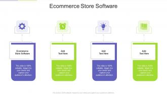 Ecommerce Store Software In Powerpoint And Google Slides Cpb