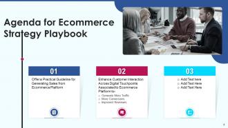 Ecommerce strategy playbook powerpoint presentation slides