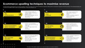 Ecommerce Upselling Techniques To Maximise Revenue