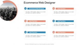 Ecommerce Web Designer In Powerpoint And Google Slides Cpb