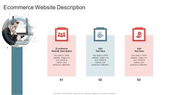 Ecommerce Website Description In Powerpoint And Google Slides Cpb