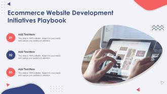 Ecommerce Website Development Initiatives Playbook Ecommerce Website Development