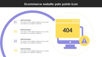 Ecommerce Website Pain Points Icon