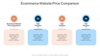 Ecommerce Website Price Comparison In Powerpoint And Google Slides Cpb