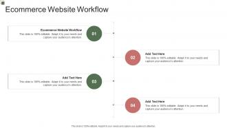 Ecommerce Website Workflow In Powerpoint And Google Slides Cpb