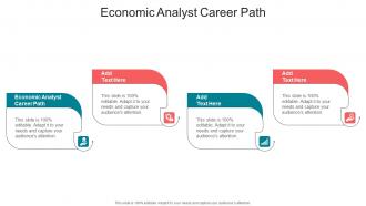 Economic Analyst Career Path In Powerpoint And Google Slides Cpb