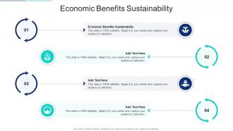 Economic Benefits Sustainability In Powerpoint And Google Slides Cpb