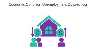 Economic Condition Unemployment Colored Icon In Powerpoint Pptx Png And Editable Eps Format