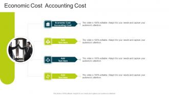 Economic Cost Accounting Cost In Powerpoint And Google Slides Cpb