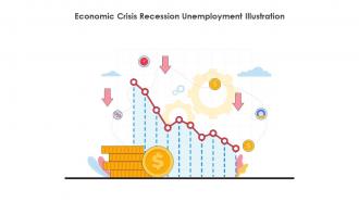 Economic Crisis Recession Unemployment Illustration