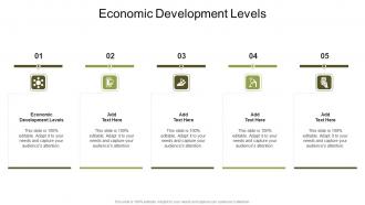 Economic Development Levels In Powerpoint And Google Slides Cpb