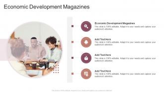 Economic Development Magazines In Powerpoint And Google Slides Cpb