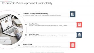 Economic Development Sustainability In Powerpoint And Google Slides Cpb