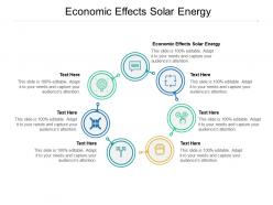 Economic effects solar energy ppt powerpoint presentation outline cpb