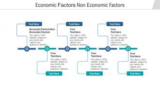 Economic factors non economic factors ppt powerpoint presentation portfolio samples cpb