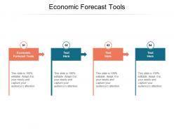 Economic forecast tools ppt powerpoint presentation file summary cpb