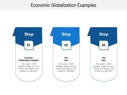 Economic globalization examples ppt powerpoint presentation pictures design inspiration cpb