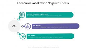 Economic Globalization Negative Effects In Powerpoint And Google Slides Cpb