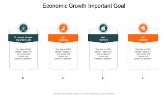 Economic Growth Important Goal In Powerpoint And Google Slides Cpb