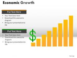 Economic growth powerpoint presentation slides