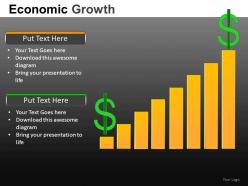 Economic growth powerpoint presentation slides db