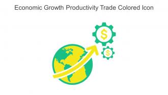 Economic Growth Productivity Trade Colored Icon In Powerpoint Pptx Png And Editable Eps Format