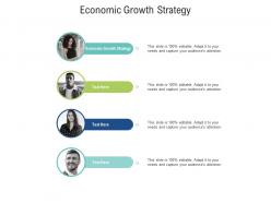 Economic growth strategy ppt powerpoint presentation gallery templates cpb