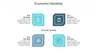 Economic hardship ppt powerpoint presentation pictures visual aids cpb