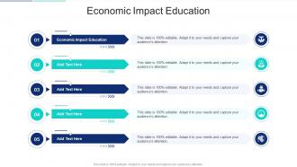 Economic Impact Education In Powerpoint And Google Slides Cpb