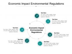 Economic impact environmental regulations ppt powerpoint presentation ideas cpb