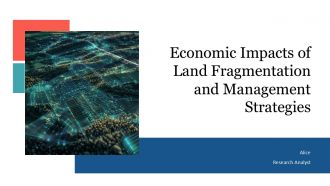 Economic Impacts Of Land Fragmentation And Management Strategies PPT Demonstration ACP