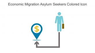 Economic Migration Asylum Seekers Colored Icon In Powerpoint Pptx Png And Editable Eps Format