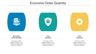 Economic order quantity ppt powerpoint presentation model clipart images cpb