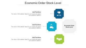 Economic Order Stock Level Ppt Powerpoint Presentation Styles Files Cpb