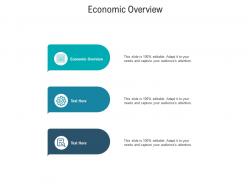 Economic overview ppt powerpoint presentation professional picture cpb
