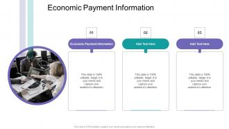 Economic Payment Information In Powerpoint And Google Slides Cpb